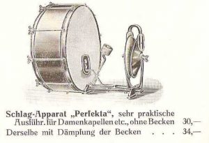 Schlag-Apparat Sonor Perfekta von 1911