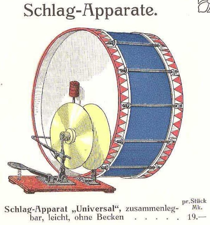 Schlag-Apparat Sonor Universal von 1911