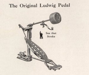 Original Ludwig Pedal 1914