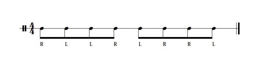 Inward Paradiddle