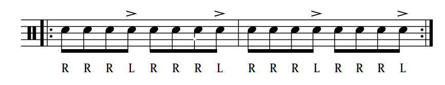 Stick Control variiert
